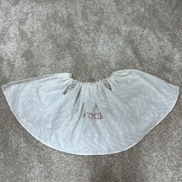 TEDDY BEAR WHITE AND FLORAL DRESS - Picture 6 of 7